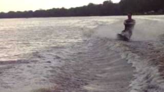 Kneeboarding Near Lake Holcombe