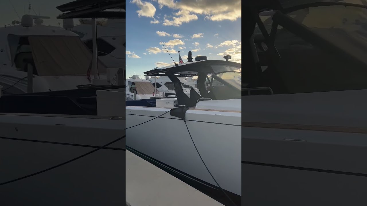 Pardo 50 Luxury Yacht Marina De Haulover Park Viral Trendingshorts Miami
