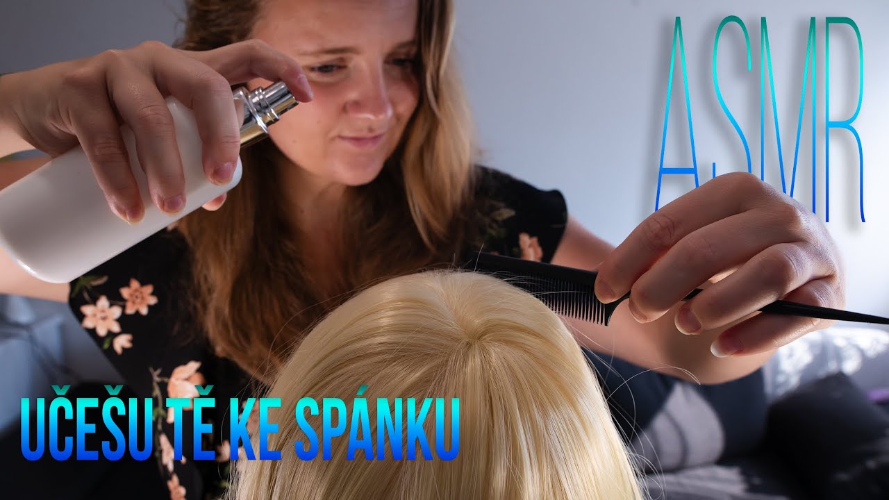 ASMR CZ | česání vlasů a masáž hlavy