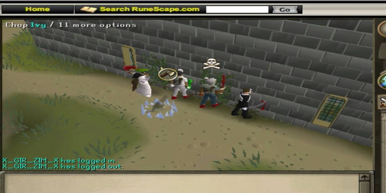 Runescape Chopping Ivy YouTube