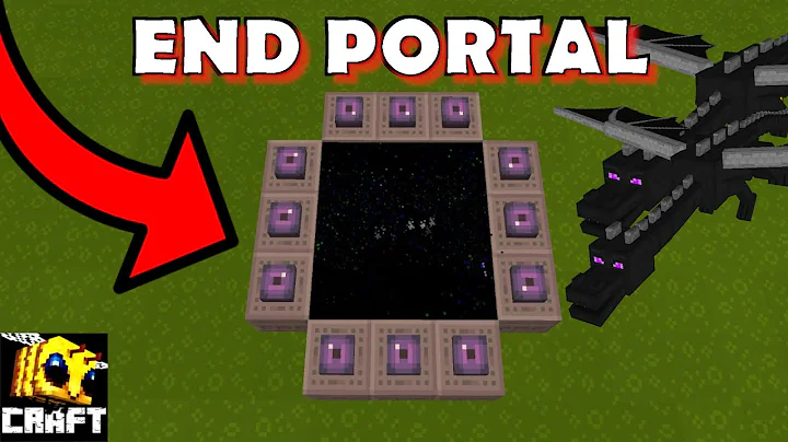 How to Make an END PORTAL in Bee Craft - Fight wit...