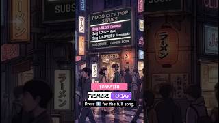 🎶🇯🇵 Starting today: Food City Pop Series #citypop #japanesefood #tonkatsu #kare #okonomiyaki