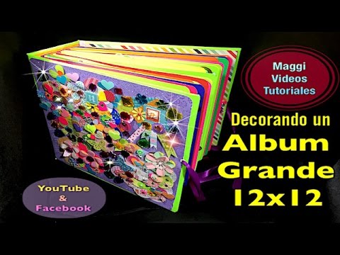 Decoracion Album Grande Scrapbook 