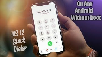 Get iOS 12 Stock Dialer App On Any Android Mobile Without ROOT | iOS 12 | Aditya Knight