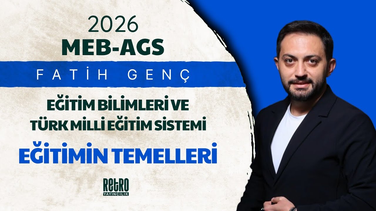 3) Felsefi Temel - 3 | Eğitimin Temelleri | Fatih GENÇ - 2026