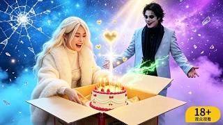 小丑送大家礼物，没想到天使竟是生日蛋糕，太感动啦！！！【超人夫妻】