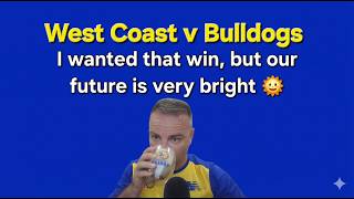 West Coast V Bulldogs: Our youngest stars are already on-field leaders for us