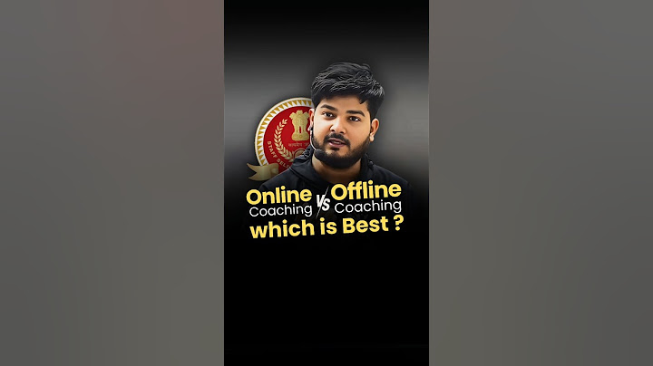 Online vs Offline Coaching 💯💥 #ssc #ssccgl #sscmaths #ramosir