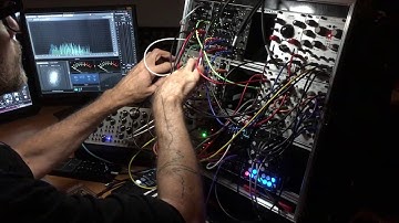 BRIGHT BLUE METAL ROOFS - Ambient Eurorack Modular Synthesizer Improvisation - Triple Krell Patch