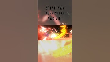 Buff Steve Variant - Steve War Minecraft Animation #invincible #minecraft #variant #steve