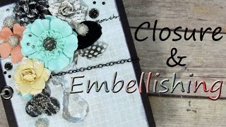 Closure & Embellishing the Ultimate "SMALL Pocket Page Album"