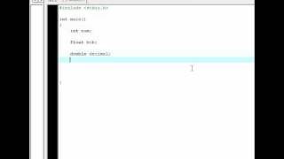 C programming Tutorial 4 - Intro to Variables