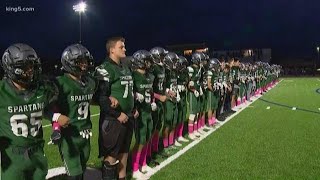 Moment of silence at Skyline High School football game for students who died from accidental fentany