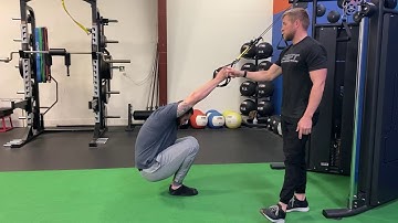 TRX Deep Squat Breathing with Lat Stretch
