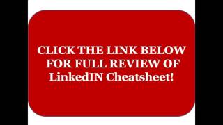 LinkedIN Cheatsheet Review