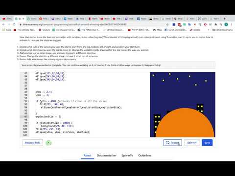 Simple Javascript animation - YouTube
