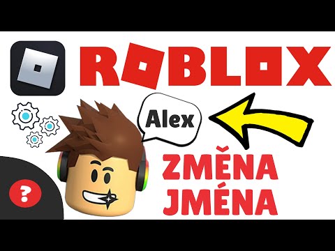 Jak ZMĚNIT DISPLAY NAME v ROBLOXU | Návod | ROBLOX  / Mobil