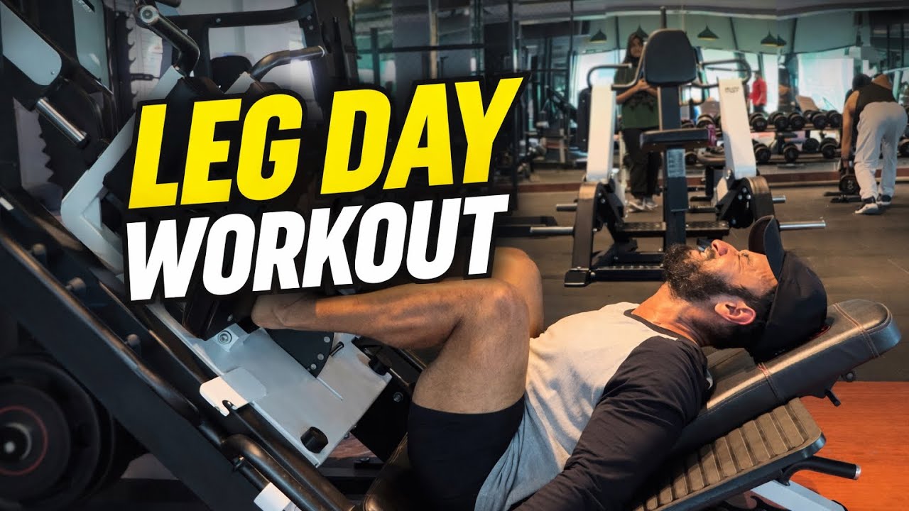 Bulking Season Leg Day | Hamstring Focused Workout for Size & Strength ...