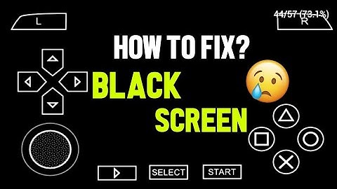 Black Screen| PsP Emulator | Settings | How to Set Black Screen PsP Emulator|Black Screen promoblem