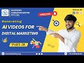 Generating AI Videos For Digital Marketing || 2025