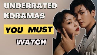 5 Korean Dramas Gems That Are Mind-Blowingly UNDERRATED to add on your watchlist