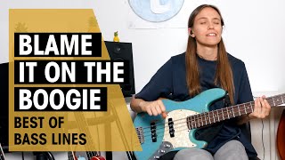 The Jacksons - Blame it on the Boogie | Best of Bass Lines | Julia Hofer | Thomann chords