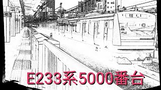 E233系5000番台 発車・到着シーン 京葉線