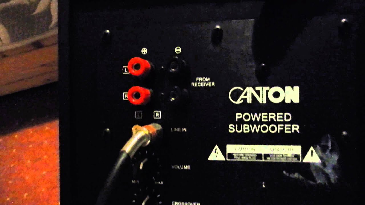 CANTON SUBWOOFER -