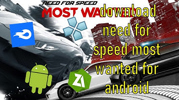 Download need for speed most wanted for android