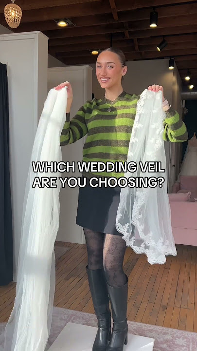 Showcasing our online veils 💫 #shorts #bonbonbelle #sayyestothedress #2026bride #wedding #veils