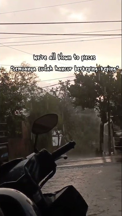 story' WA Hujan Di Sore Hari tiktok