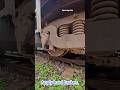 The locomotive's wheels are slipping even after applying the brakes. #bangladesh_railway #railtrack