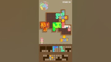 Block Puzzle Cats 👽 Stage 94 ⛳ Gameplay Walkthrough 🍉 #blockpuzzle #puzzlecats  #cats #gameplay