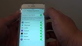 How To Disable Background Apps iPhone - YouTube