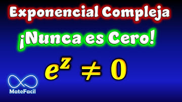 La función Exponencial NUNCA vale CERO, demostración | Variable Compleja