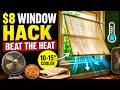 The $8 Window Cooling Trick Our Grandparents Used (Natural Summer Cooling)