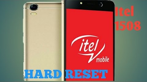 Itel 1508 || Hard reset in Hindi.