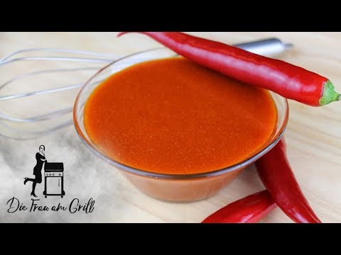 Hot Buffalo Chili Sauce - Dip, Marinade oder Glasur | Die Frau am Grill