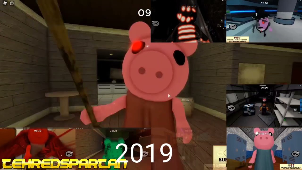 Piggy has a sparta time traveling remix