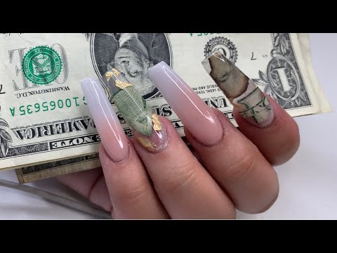 UÑAS ACRILICAS CON DOLAR / JAAYART - thptnganamst.edu.vn