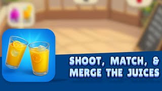 Juice Merge game Gameplay Video for Android screenshot 1