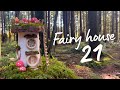 Diy fairy house with a working solar roof