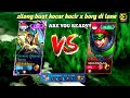 GAME PLAY ZILONG ADU MEKANIK LAWAN X BORG!! @kingzilongkembali#mobilelegends 