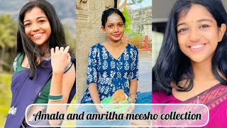 Amritha And Amala Meesho Collection