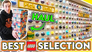 BEST LEGO STORE SELECTION & How to Pack Pick-a-Brick Boxes!