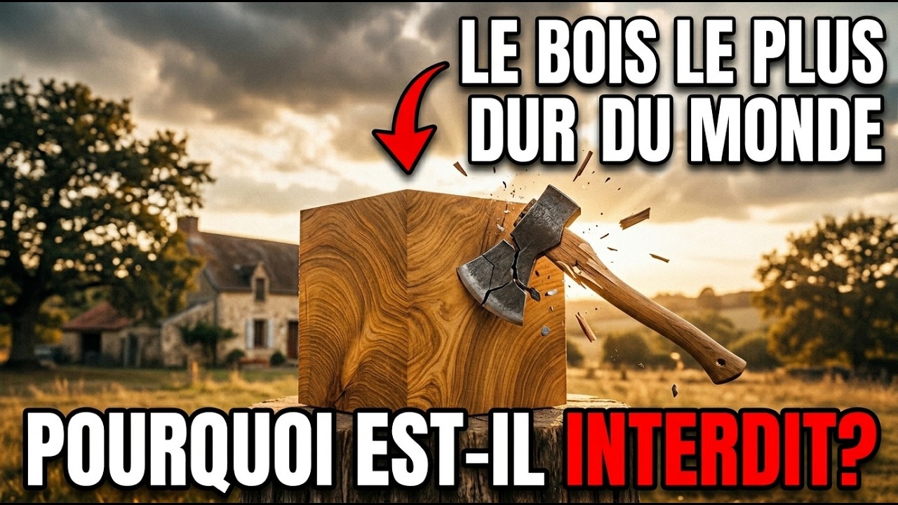 Le Bois Qui Casse Les Tronçonneuses et Ne Pourrit Jamais — Pourquoi Personne Ne Peut Le Planter ?