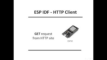 HTTP Client - FreeRTOS ESP IDF - GET request for ESP32