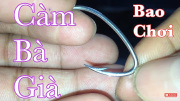 Lưỡi câu cá Càm bà già | lò xo Ar15 | Đít ghép | 0913260614 | fishing hook | snakehead fishing