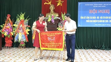 Hội nghị tổng kết công tác Đoàn - Đội - Hội Chữ thập đỏ năm học 2019 – 2020