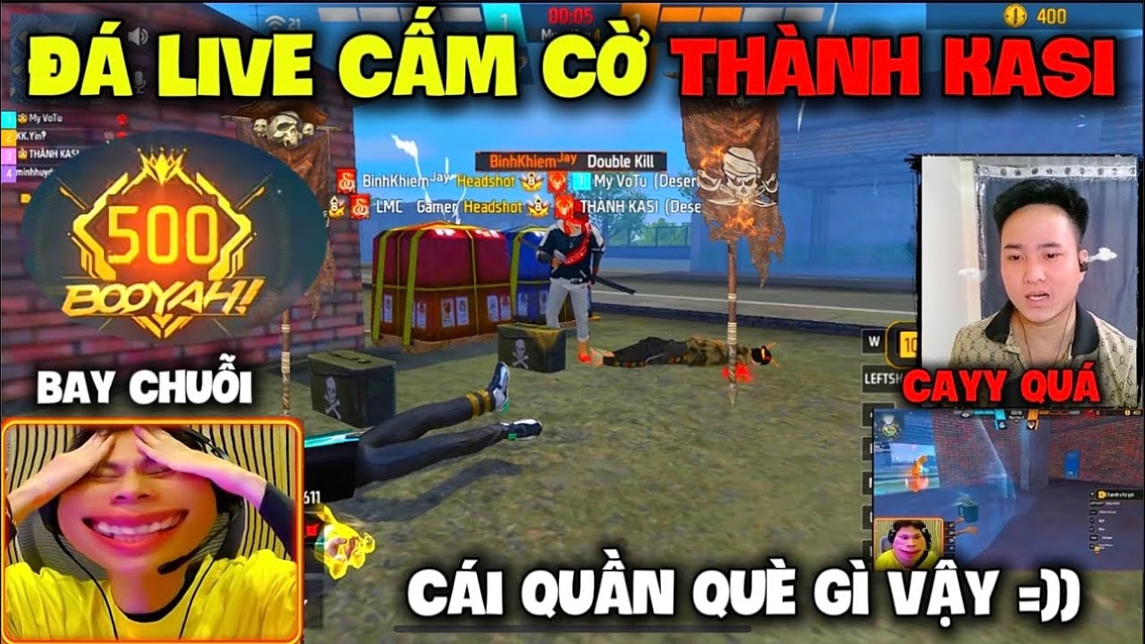 Thành Kasi Gáy To Thách Thức “K1 Cay Cú Thức 24H Liên Tục Đá Live Cấm Cờ Phá Chuỗi 500” Và Cái Kết??